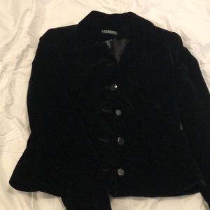 Gorgeous black velvet blazer